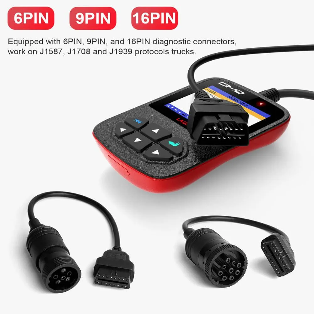 Launch Creader CR-HD Cititor de coduri de eroare pentru camioane - imagine 3