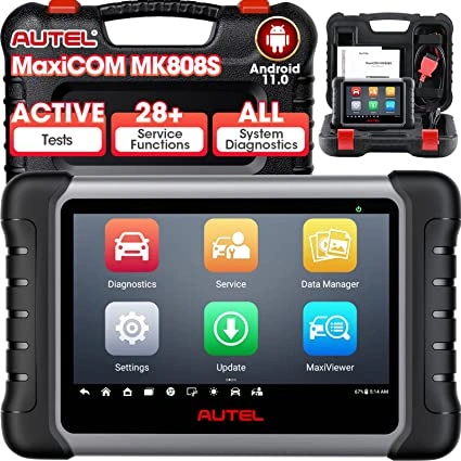 Autel MaxiCom MK808S, Resetare IMMO/EPB/SAS/BMS/TPMS/DPF, model 2026 - imagine 6