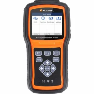 Foxwell NT530 – cu funcții EPB, BRT, DPF, TPS, SAS, CVT, SRS, ABS, chei și injectoare