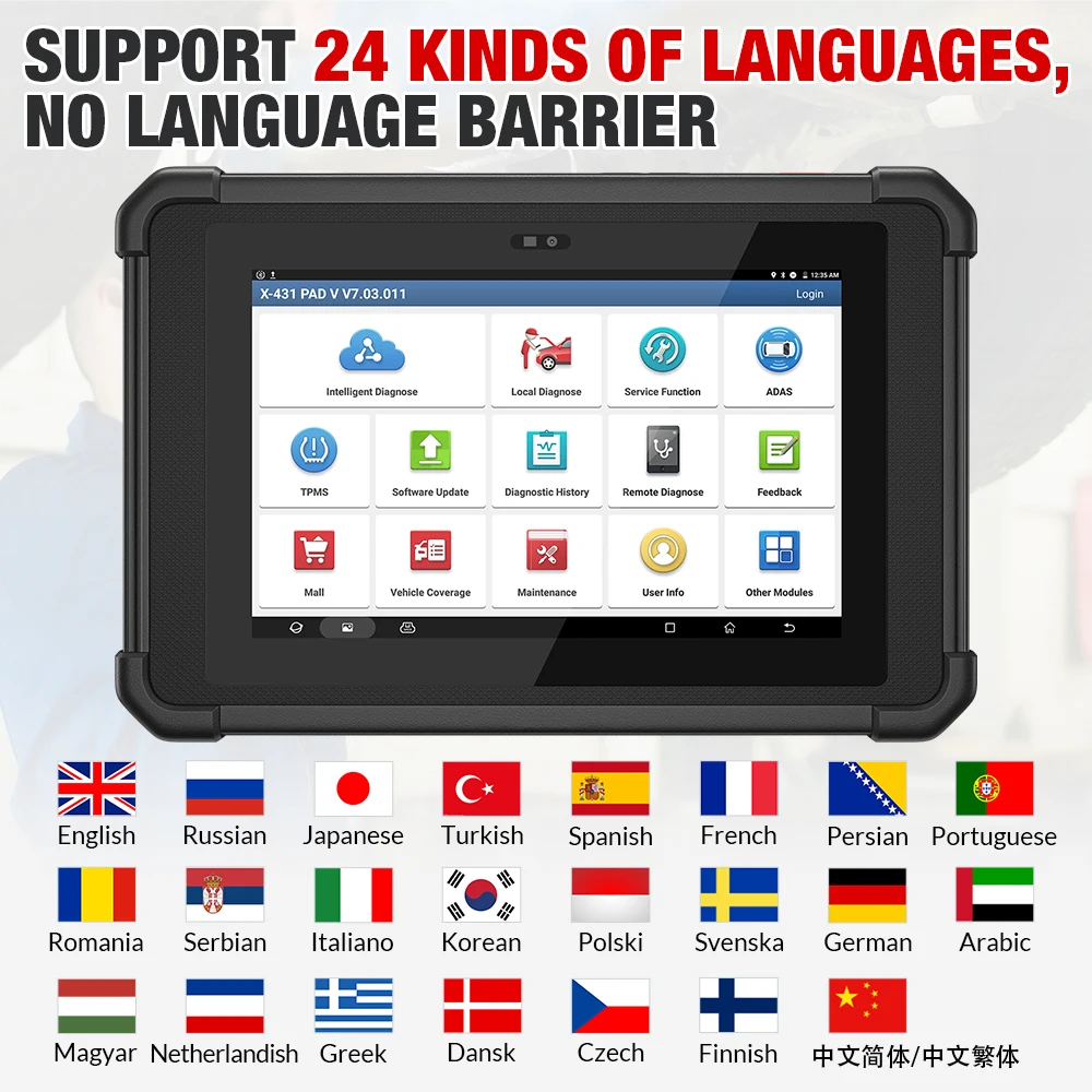 LAUNCH X431 PAD V Elite / 2026 - imagine 8